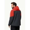 JackWolfskin Vyriška striukė Jack Wolfskin GLAABACH 3in1 | strong red