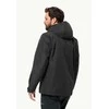 JackWolfskin Vyriška striukė Jack Wolfskin TAUBENBERG 3in1 | juoda