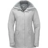 JackWolfskin Žieminė moteriška striukė Jack Wolfskin KIRUNA TRAIL | pilka