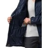 JackWolfskin Žieminis moteriškas paltas Jack Wolfskin MADISON AVENUE | tamsiai mėlynas