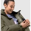 JackWolfskin Žieminis paltas moterims JACK WOLFSKIN COLD BAY COAT | granitas