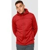 JackWolfskin Džemperis vyrams JACK WOLFSKIN HORIZON HOODED raudonas