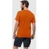 JackWolfskin Marškinėliai vyrams JACK WOLFSKIN SLOGAN T oranžinė