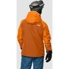 JackWolfskin Slidinėjimo striukė vyrams JACK WOLFSKIN POWDER MOUNTAIN JACKET | oranžinė