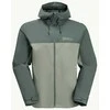 JackWolfskin Vyriška neperšlampama striukė Jack Wolfskin WEILTAL 2,5 L JKT | mint leaf