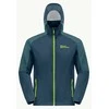 JackWolfskin Vyriška striukė Jack Wolfskin FELDBERG (softshell) | dark sea