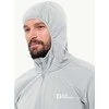 JackWolfskin Vyriška striukė Jack Wolfskin BORNBERG (softshell) | cool pilkas