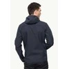 JackWolfskin Vyriška striukė Jack Wolfskin BORNBERG (softshell) | night mėlynas