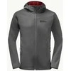 JackWolfskin Vyriška striukė Jack Wolfskin BORNBERG (softshell) | slate