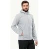 JackWolfskin Vyriška striukė Jack Wolfskin BORNBERG (softshell) | cool pilkas