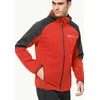 JackWolfskin Vyriška striukė Jack Wolfskin FELDBERG (softshell) | strong red
