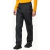 JackWolfskin Vyriškos kelnės Jack Wolfskin RAINY DAY | juodas