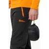 JackWolfskin Vyriškos kelnės Jack Wolfskin RAINY DAY | juodas