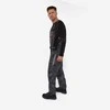 Vyriškos bridkelnės Finntrail ATHLETIC 1532 | Camo Shadow Juodas