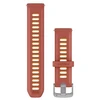 Garmin Quick Release Bands (20 mm), raudona, rožinė/mango