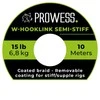 Pusiau stangri medžiaga pavadėliams Prowess W-HOOKLINK semi stiff PRCLH4801-25-G