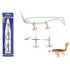 Sistemėlė Dragon sutvirtinti guminį masalą Surflon, 1/0, 9 cm, 20 kg