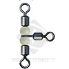 Suktukas trišakis Sunset Triple Swivel W / Beads ST-S-1027