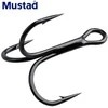Trišakiai kabliukai Mustad Ultrapoint TR75NP-BN, 6 vnt.