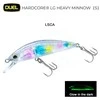 Vobleris YO-ZURI DUEL HARDCORE™LG HEAVY MINNOW SINKING F1200, 50S, 50 mm, 6 g, LSCA
