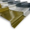 MK PC DIAMONDS TILE EFFECT - čerpės imitacijos deimantinė monolitinio polikarbonato danga - 7 m - Bronzinė