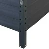 Klasika Garden NAUJO DIZAINO GPPS modulinė pakelta lysvė KLASIKA Woodlook (laiptai) - Ąžuolo imitacijos (ruda)