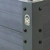 Meistro Kodas GPPS, pakelta lysvė KLASIKA WOOD LOOK 150x75x30, antracitinė spalva (pilka)