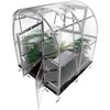 Klasika Greenhouses Šiltnamis KLASIKA Slim - 4 mm storio kanalinis polikarbonatas - 2 x 2 m (4 m²)