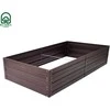 NAUJIENA! Pakelta lysvė KLASIKA GARDEN, dažyta pagal RAL8017 - RAL 8017 - 150 x 50 x 20 cm