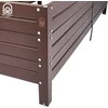 NAUJIENA! Pakelta lysvė KLASIKA GARDEN, dažyta pagal RAL8017 - RAL 8017 - 150 x 50 x 20 cm