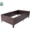 NAUJIENA! Pakelta lysvė KLASIKA GARDEN, dažyta pagal RAL8017 - RAL 8017 - 150 x 50 x 20 cm