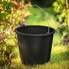 Plastikinis kibiras, juodas - 20 L
