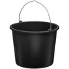 Plastikinis kibiras, juodas - 20 L