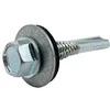 Bikuvalt Tvirtinimo varžtai į metalą, 5,5 x 38 mm su gumine tarpine