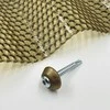 Baltic Plastic Solutions Tvirtinimo varžtai į metalą su tarpine M5 x 40 mm MK PC DIAMONDS (3 spalvos) - Skaidri