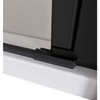 City Dušo kabina MESINA Juodas DD 80x90