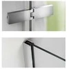 Dušo kabina AQUALUX Hinged DW 80x80, dešininė