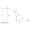 Iconic Nordic Rooms Dušo kabina INR LINK 13 Flex 70x90x200