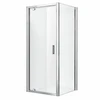Dušo kabina NAPOLI chrome DW 80x70