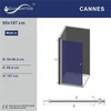 Dušo sienelė AQUABATOS Cannes Walk-in 95x187