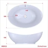 Praustuvas AQUABATOS WBK22 60x39