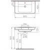 Praustuvas CONCEPT 200 WT 80x50