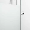 Pusapvalė dušo sienelė IDO Showerama 10-41 800, dalinai matinis stiklas