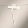 Silikoninis dušo valytuvas MOIN KM 23 cm, baltas