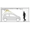 Motion judesio detektorius garažo vartų automatikoms Sommer