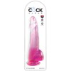 Pipedream Rožinė KingCockClear 10 w rutuliukai rožiniai