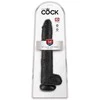Pipedream King Cock 14" varpa su kamuoliukais, tamsiai mėlyna