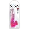 Dreamtoys Rožinė KingCockClear 6 w rutuliukai rožiniai