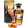 Shunga - Afrodiziako šildantis aliejus „Karamelės bučiniai“ 100 ml
