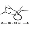 Wild Collar apykaklės dydžių schema